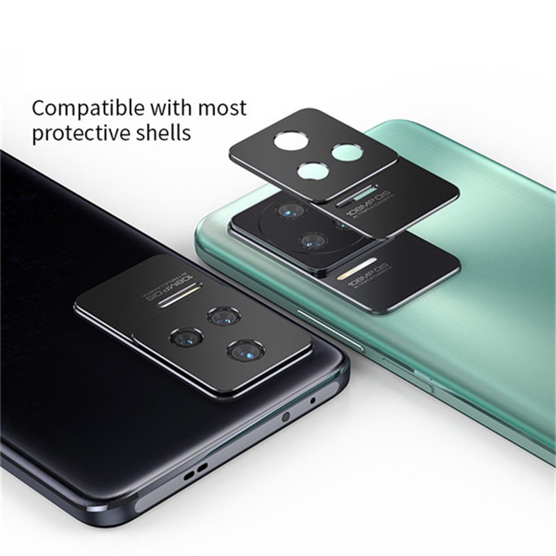 Ốp Điện Thoại Chống Trầy Xước Có Vòng Kim Loại Bảo Vệ Ống Kính Máy Ảnh Cho Xiaomi Poco F4 GT Redmi K60 K40S K50 Pro Ultra