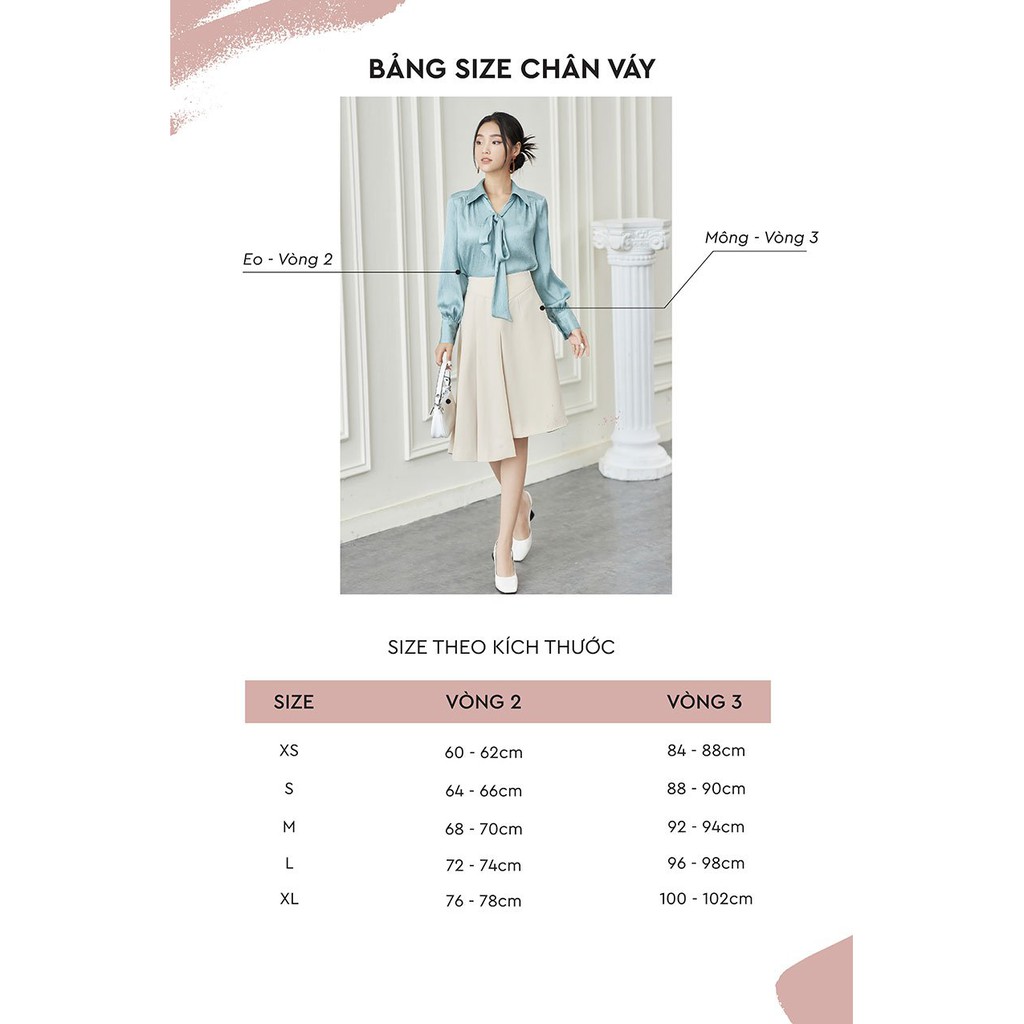 Chân váy dài kẻ caro túi ốp 2 bên JDW0431 - 92wear