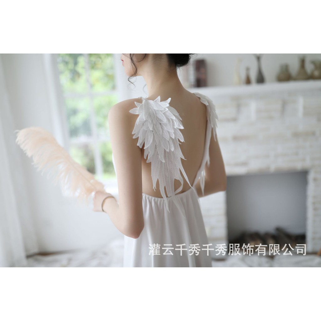 Váy ngủ quảng châu cao cấp lụa mềm mại K17