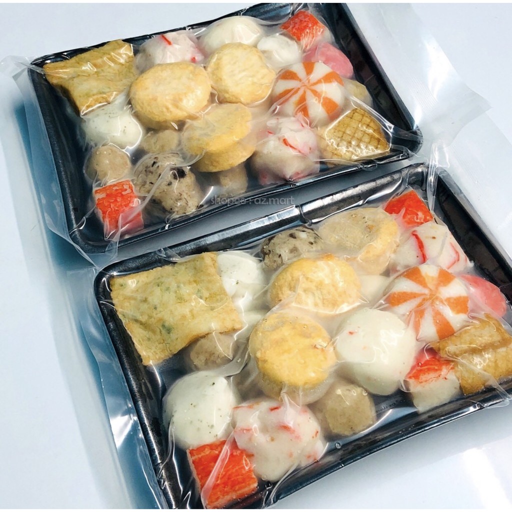 Viên thả lẩu thập cẩm/ set combo viên mix thả lẩu/ dùng nhúng lẩu, xiên que, chiên, hấp, nấu, xào | BigBuy360 - bigbuy360.vn