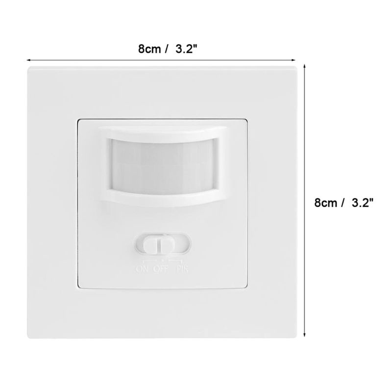 Công Tắc Đèn LED Cảm Biến Chuyển Động Hồng Ngoại PIR
