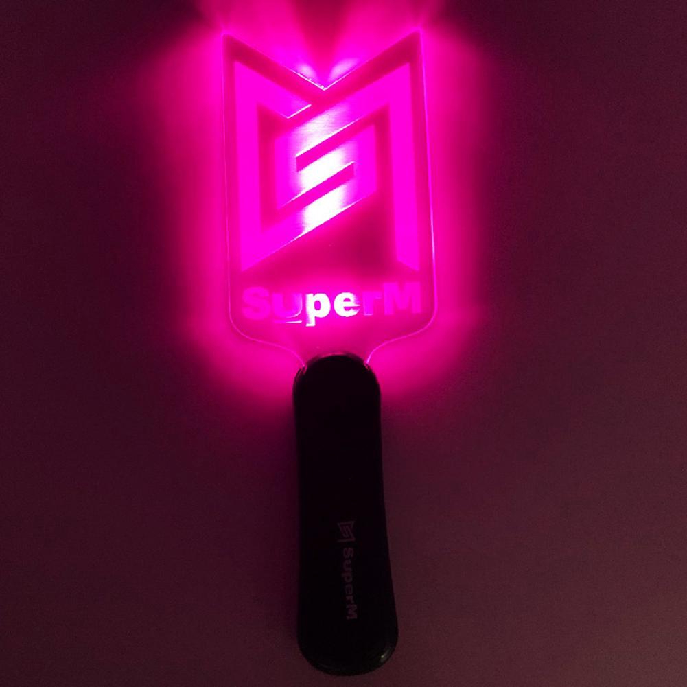 KPOP SUPER M Light Stick Album Concerts Glow Light Lightstick Huỳnh quang Quà tặng miễn phí Thẻ Lomo