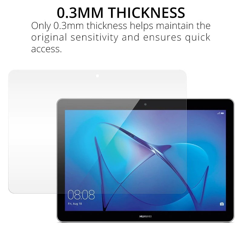 [Ảnh Thật] Kính CL MTB Huawei MediaPad T5 10.1&quot; Cường Lực Mài Cạnh 2.5D-9H-0.26mm