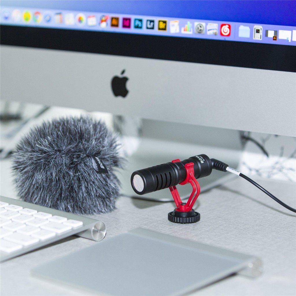 [Mã ELHACE giảm 4% đơn 300K] Microphone Boya BY-MM1 Thu Âm Cao Cấp Dành Cho Máy Ảnh