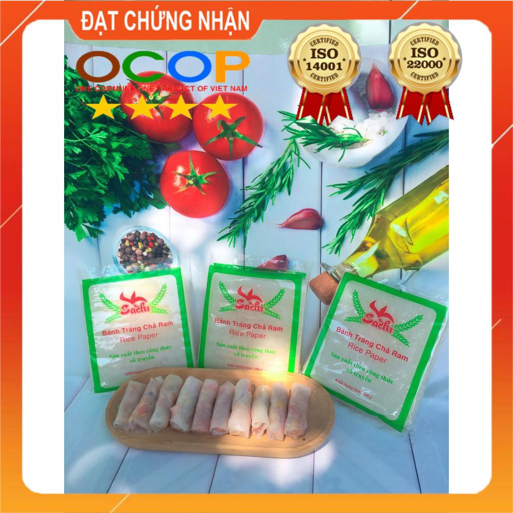 Bánh tráng cuốn chả ram Sachi 100gr