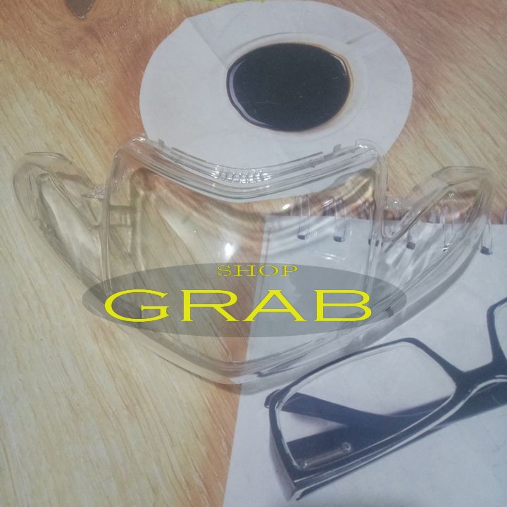 Mặt kính đèn pha xe SIRIUS thường  - chụp kính đèn pha siêu bền đẹp cho xe Sirius - G2097