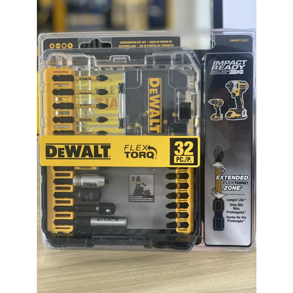 Bộ mũi vít 32 chi tiết DeWALT DWANGFT32SET
