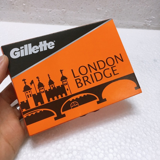 100 lưỡi dao lam Gillette London Bridge