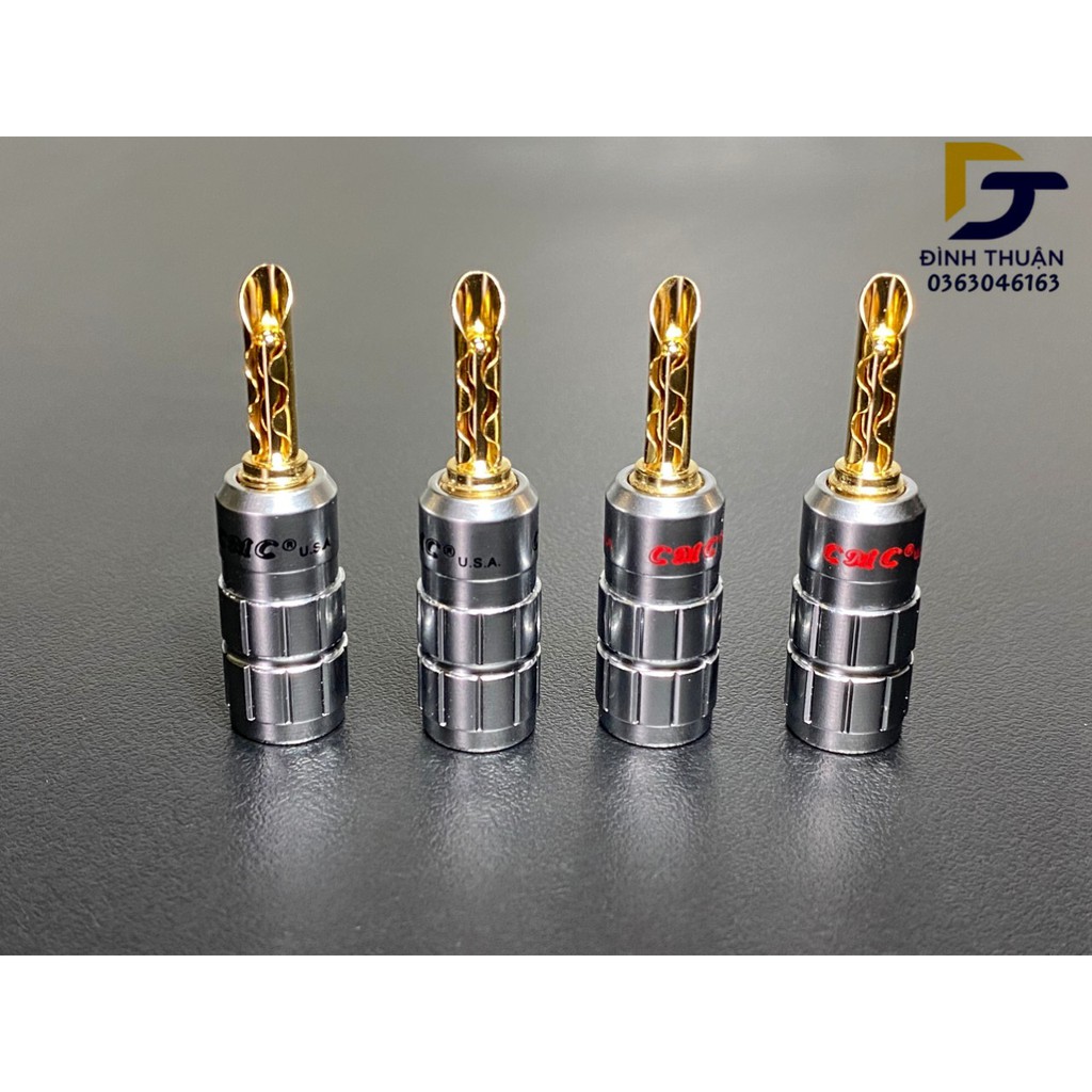 Jack Bắp chuối CMC của Mỹ, chất liệu đồng, có 2 ốc vặn chắc chắn