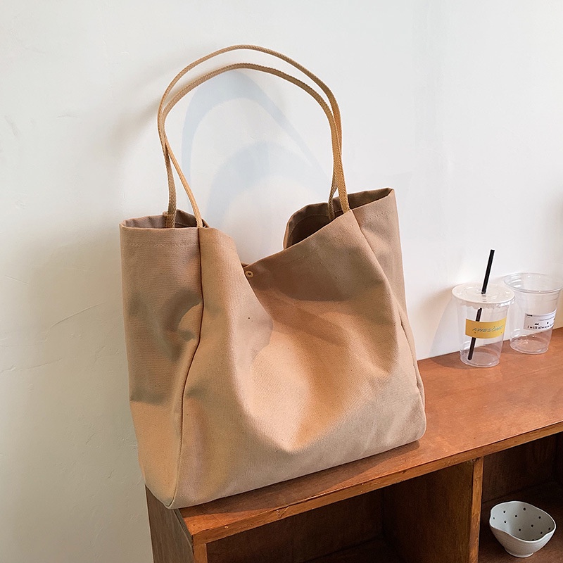 Túi Xách Đeo Vai Vải Bạt Ngăn Chứa Rộng Thời Trang Hè Năng Động Dành Cho Nữ 2022