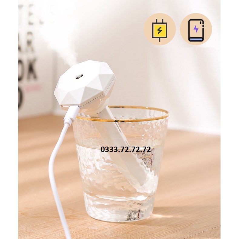 Máy phun sương - Máy xông hơi mặt nano mini giá rẻ Xông tinh dầu cầm tay Cấp nước tối đa Hỗ trợ dưỡng da chống lão hóa