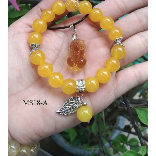 Bộ trang sức tì hưu mix bạc ta