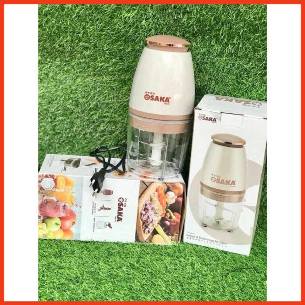 Máy Xay Mini OSAKA Nắp Đồng, Máy Xay Thịt Cầm Tay, Xay Sinh Tố, Xay Mọi Loại Thực Phẩm, Nhỏ Gọn, Tiện Dụng