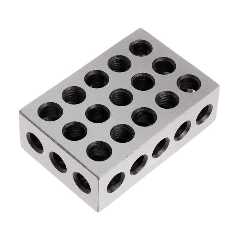 Bộ 2 Khối Phay Bằng Thép Siêu Cứng 1 &quot;X 2&quot; X 3 &quot;