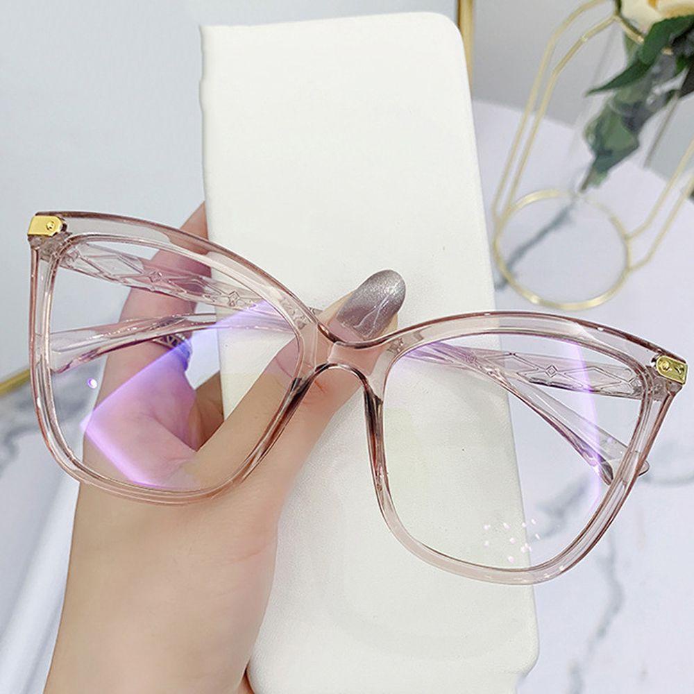 Mắt Kính Chống Ánh Sáng Xanh Hình Mắt Mèo Thời Trang Vintage Hàn Quốc MXMUSTY