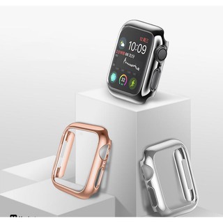 [CHÍNH HÃNG] Ốp dẽo trong suốt Apple watch viền si hãng Xundd