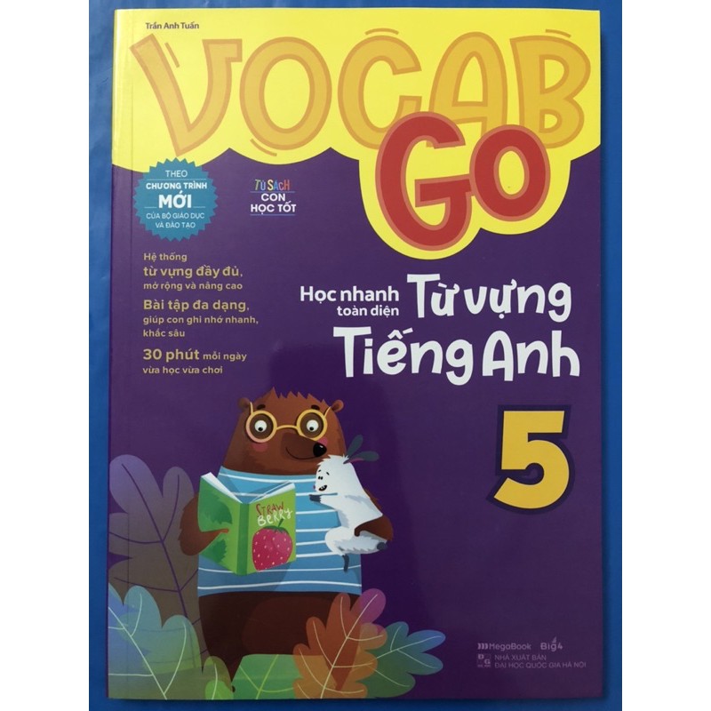 Sách - Vocab Go Học Nhanh Toàn Diện Từ Vựng Tiếng Anh 5