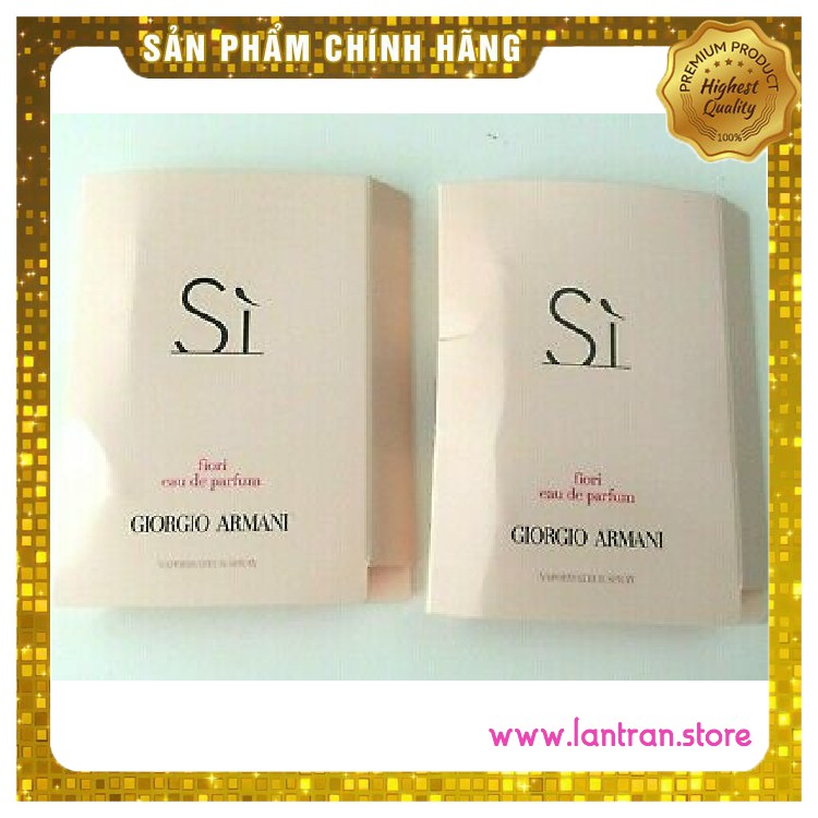 Mẫu thử Nước hoa 🌸Giorgio Armani Si FLORI EDP 1.2ml
