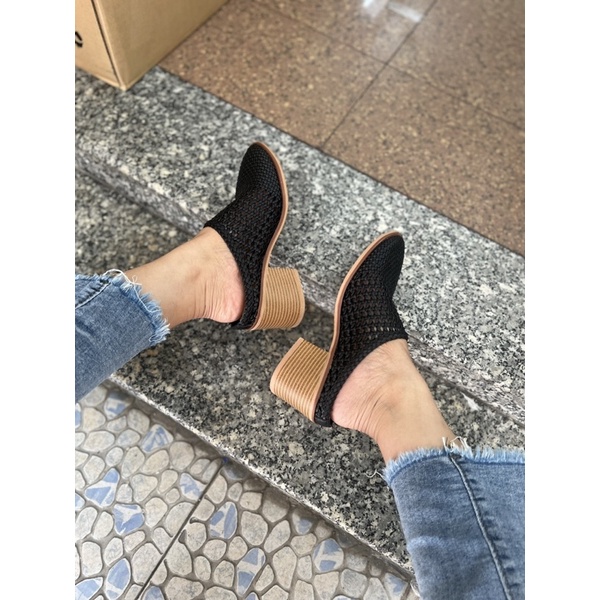 Sục rọ cao gót nữ
