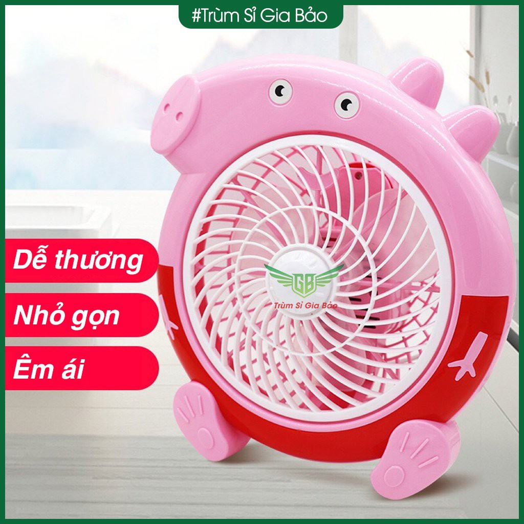 Quạt Mini Để Bàn Hình Thú Cắm Điện 🌟BẢO HÀNH 12 THÁNG🌟 Quạt Hình Động Vật Đáng Yêu, Cute Cho Các Bé,Học Sinh, Sinh Viên | BigBuy360 - bigbuy360.vn