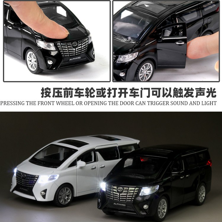 Xe Ô Tô Toyota Alphard Đồ Chơi Tỉ Lệ 1 / 32