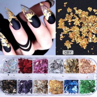FOIL TRANG TRÍ MÓNG NHIỀU MÀU