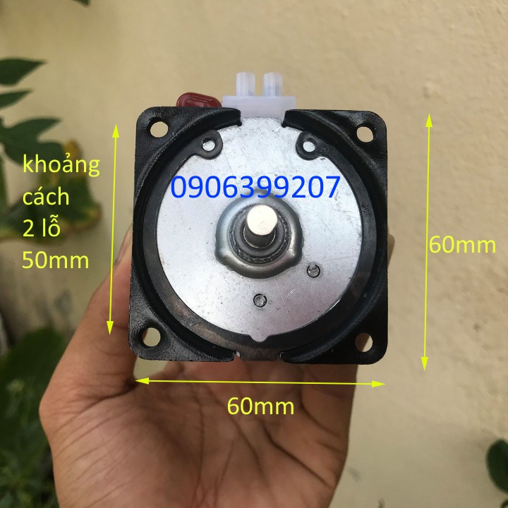 motor giảm tốc 220v 10rpm