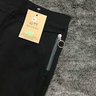 Quần Legging Phối KHÓA SƯỜN