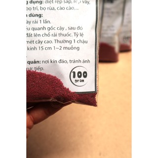 Thuốc trị rệp tím - Trọng lượng: 100gram