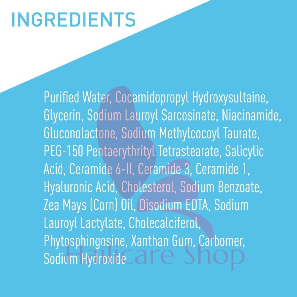 [Mã COS1904 giảm 8% đơn 300K] Sữa rửa mặt CeraVe Renewing SA Cleanser 8 oz Salicylic Acid 237 ml | BigBuy360 - bigbuy360.vn