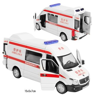 [Full box]Mô hình xe cứu thương 1:32 UNK