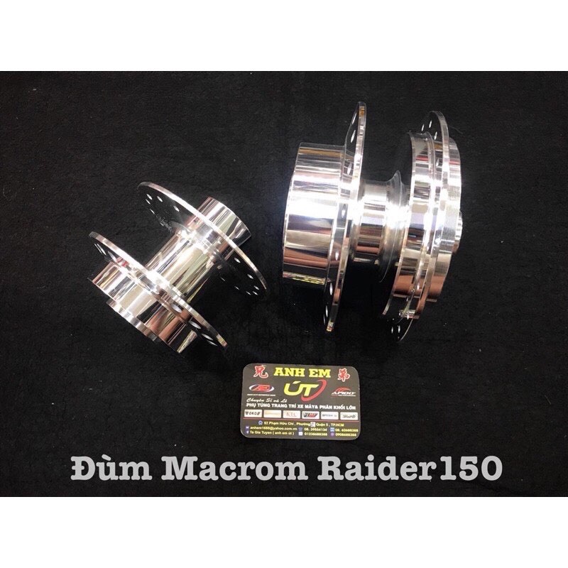 Đùm Raider/Satria Crom/Sơn Bạc + Đĩa Zox