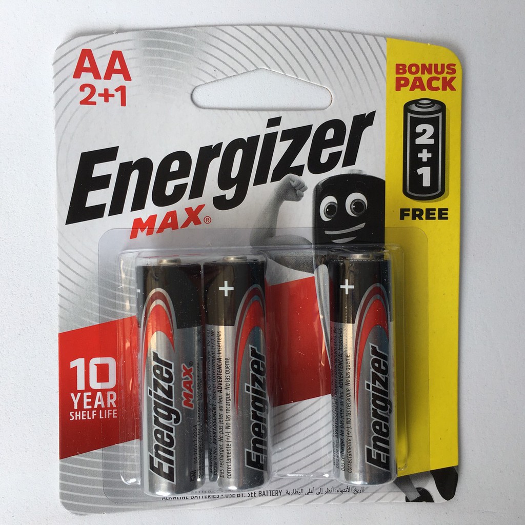 Pin AA, AAA, 9V Energizer alkaline chính hãng.