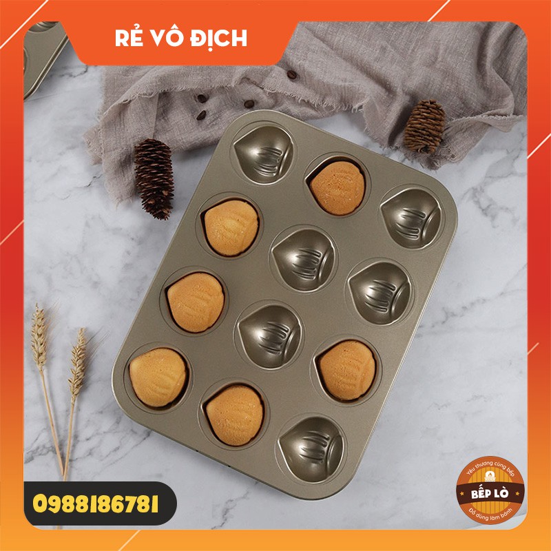 Khuôn nướng bánh chống dính hình Hạt Dẻ CHẤT LƯỢNG CAO - Dụng cụ làm bánh