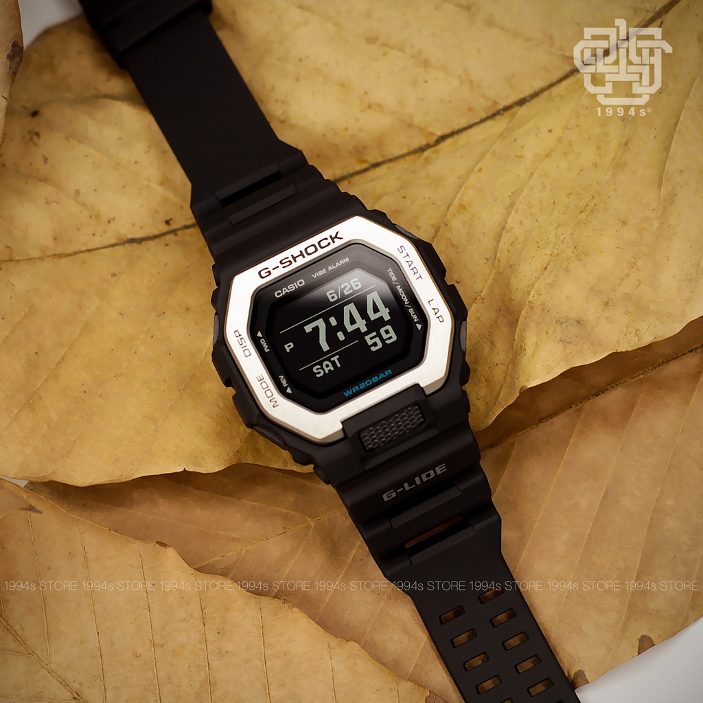Đồng hồ nam Casio G-SHOCK GBX-100 / GBX-100-1 chống va đập, kết nối Bluetooth chính hãng