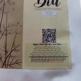 Ngâm chân thải độc tố HERBAL DILL