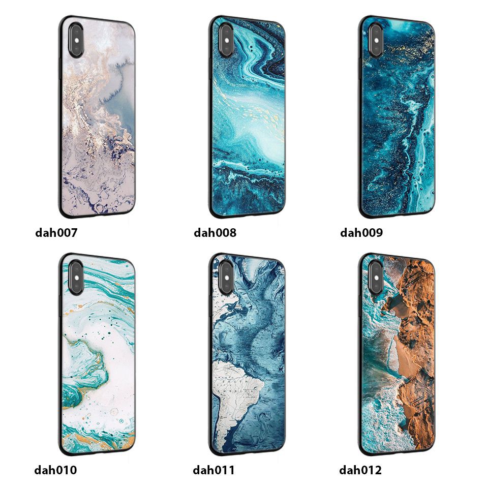 Miếng dán skin iPhone X - XS - XSmax in hình vân đá theo yêu cầu