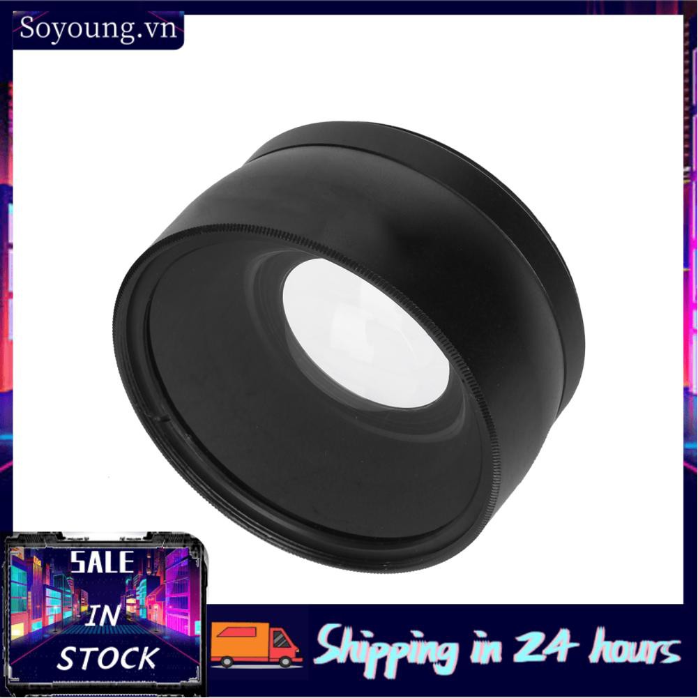 Bộ Ống Kính Máy Ảnh 58mm 0.45x Cho Nikon D5200 D5300 D3100 D3300 D3400 A