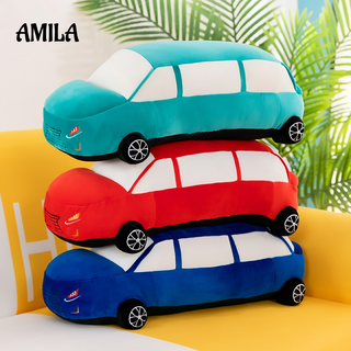 Gối ôm AMILA hình xe hơi nhồi bông 65cm dễ thương cho bé