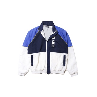 Áo khoác dù Oversea xanh dương trắng BLMDE