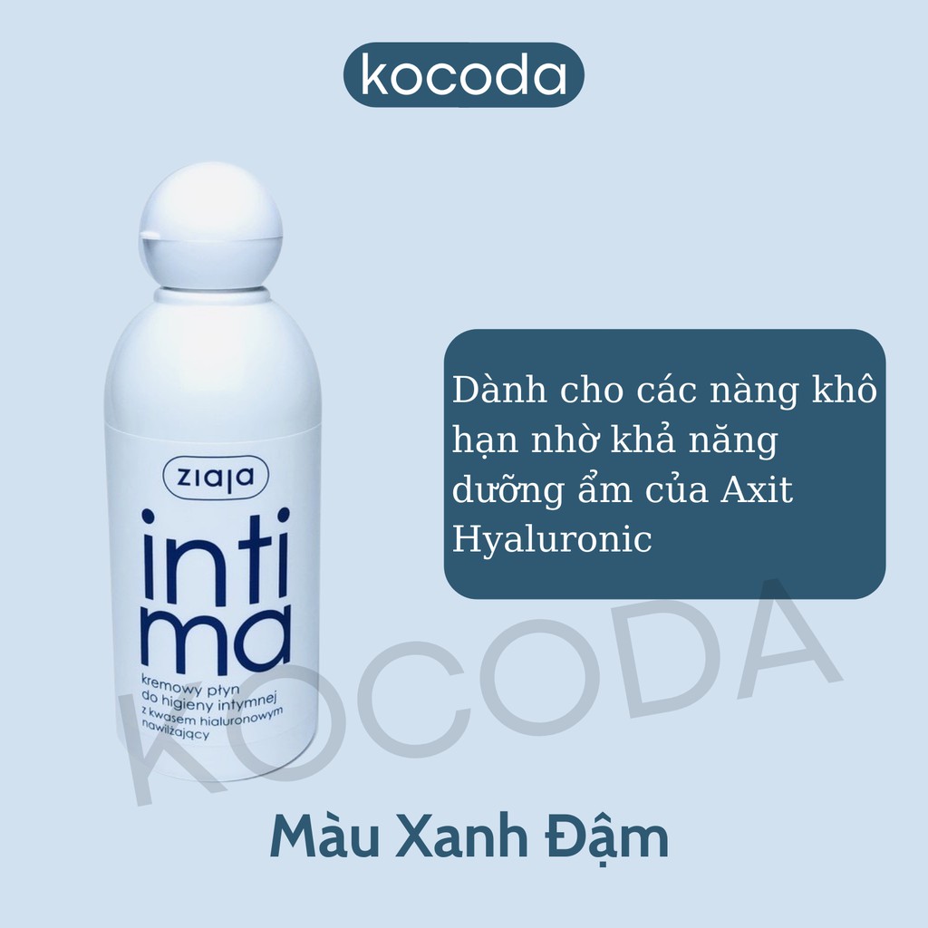 Dung dịch vệ sinh phụ nữ Intima Ziaja Ba Lan 200ml - KOCODA