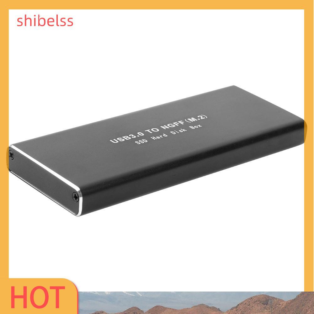 Hộp Đựng Ổ Cứng Di Động Shibelss Chuyển Đổi M.2 B-Key Sang Usb 3.0 Ssd | BigBuy360 - bigbuy360.vn