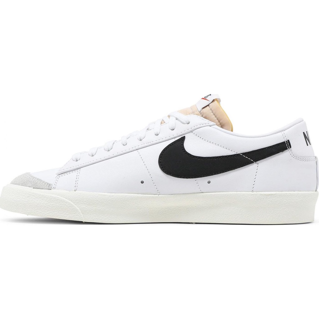Giày Sneaker Nike Blazer Mid 77 Vintage White Black Cổ Cao,Thấp Kiểu Dáng Thể Thao Phối Màu Đen Trắng Cao Cấp Full Box