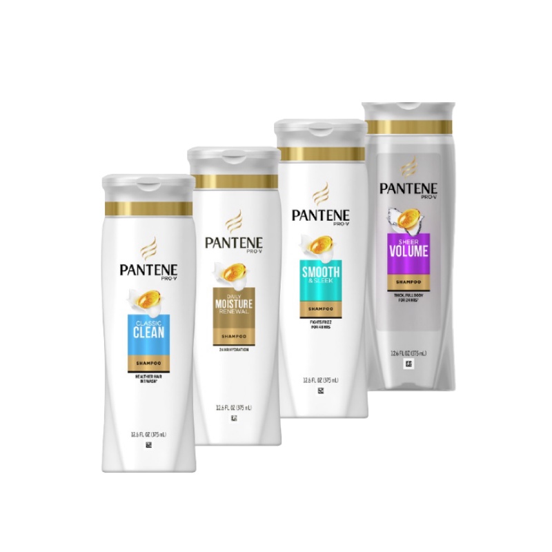 Dầu Gội Pantene Mỹ nhiều mùi hương 375ml