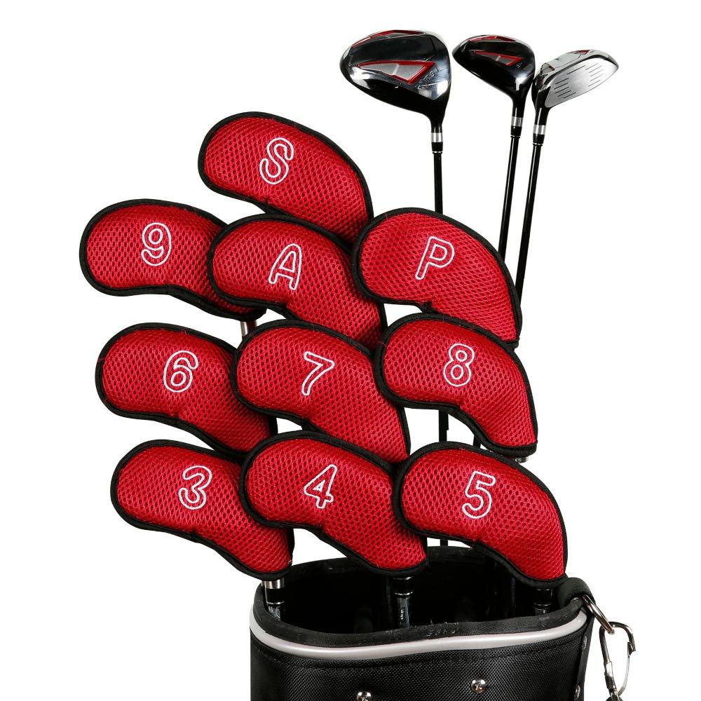 Lloyd golf iron headcover golf putter bền với thiết kế số nắp bảo vệ phụ kiện golf putter thiết bị đào tạo lưới golf headcovers