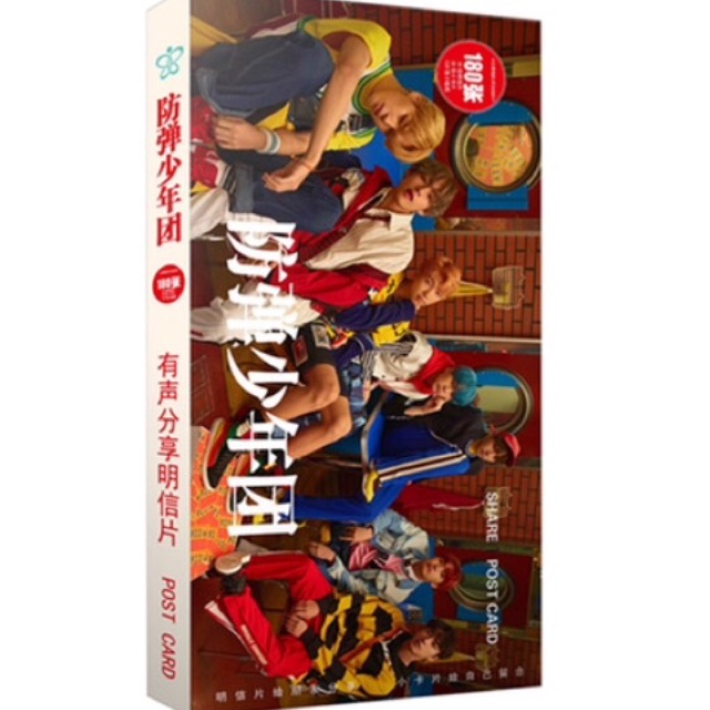 Poscard hộp ảnh 180 mới BTS / Exo