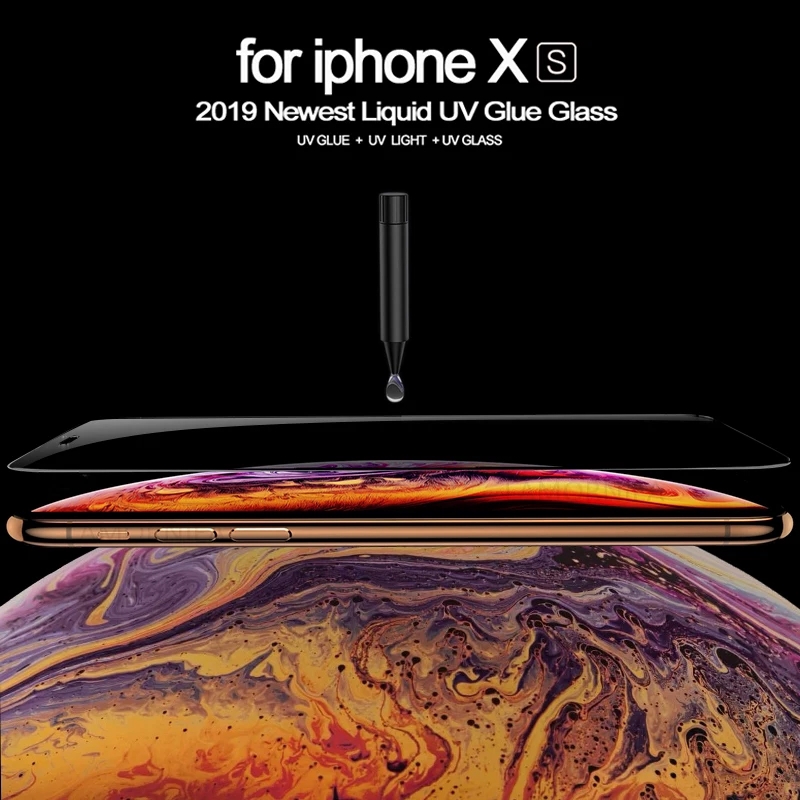 Miếng dán cường lực 10d bảo vệ toàn màn hình mạnh mẽ cho Iphone 6 6s Plus 7 8 Plus 11 Pro Max Iphone X Xs Max Xr Se