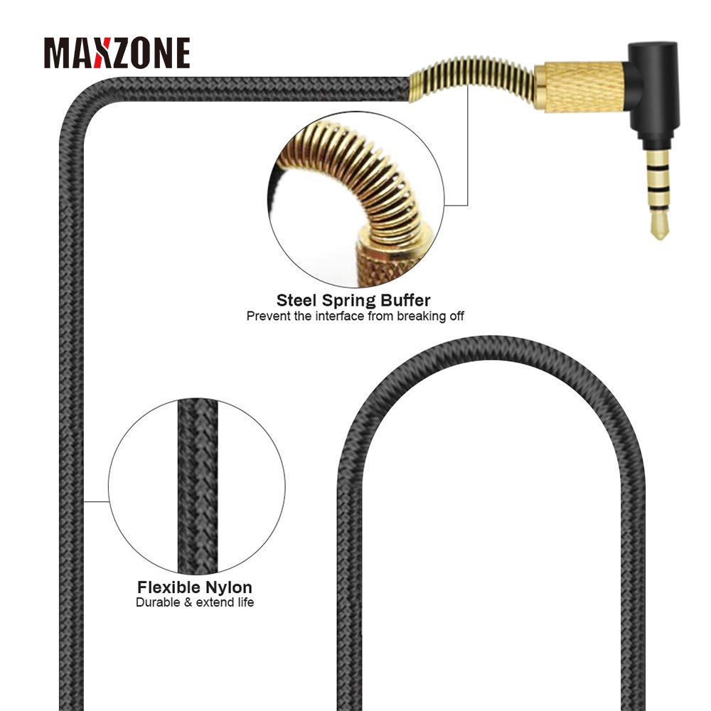 Dây cáp nối dài cho tai nghe AKG Y500 N60NC N700NC M2 N60 Y50BT N90Q K840KL K490NC K545 Y45BT K90Q K840KL