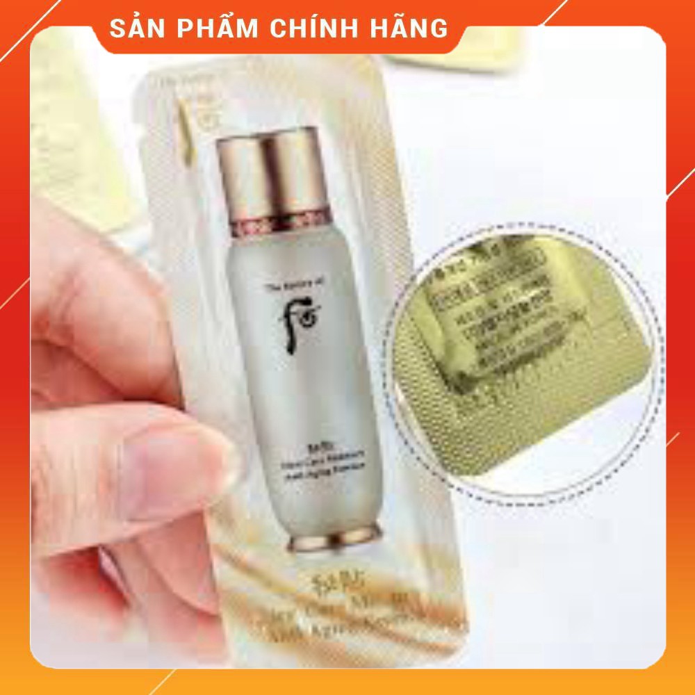 Gói tinh chất khởi nguồn dưỡng da hoàn hảo Whoo Bicheop First Care Moisture Anti-Aging Essence 1ml