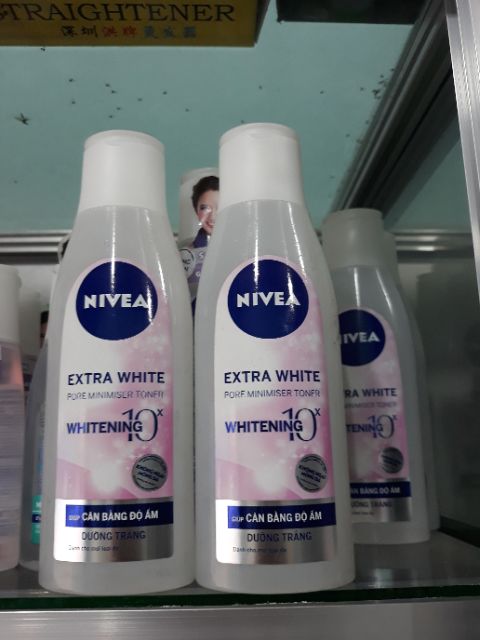 NƯỚC HOA HỒNG NIVEA EXTRA WHITE PORE MINIMISER TONER 200ml